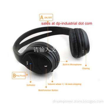 Bluetooth Stereo Headphone, Powerful Bass Sound